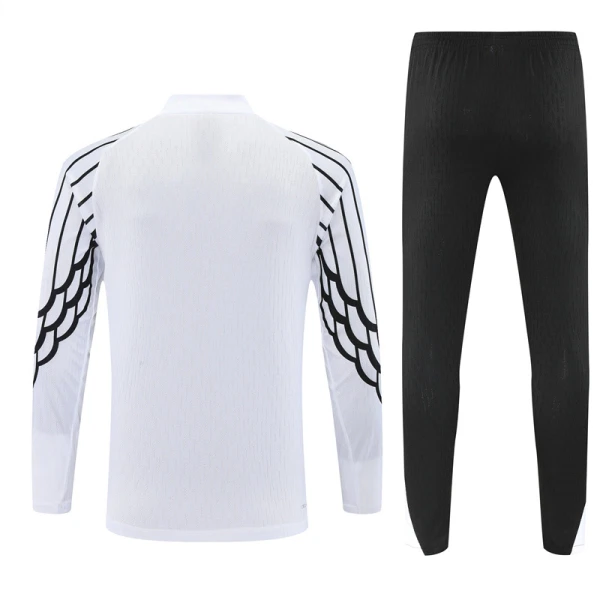 Paris Saint-Germain Sudadera De Entrenamiento Hombre Cremallera Cuarto 25/26 Blanca