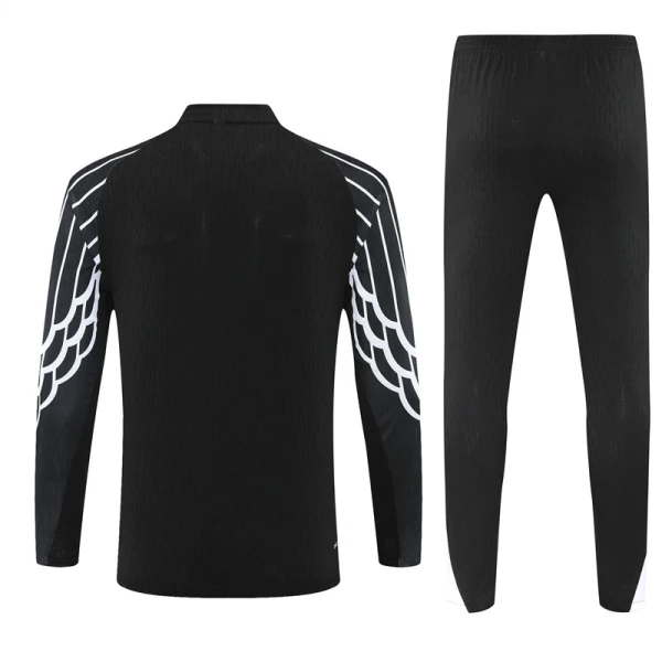 Paris Saint-Germain Sudadera De Entrenamiento Hombre Cremallera Cuarto 25/26 Negra