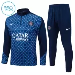 Paris Saint-Germain Sudadera De Entrenamiento Niño Cremallera Cuarto 25/26 Azul