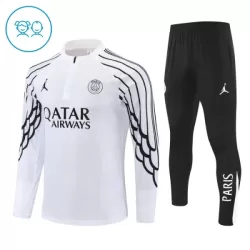Paris Saint-Germain Sudadera De Entrenamiento Niño Cremallera Cuarto 25/26 Blanca Paris Saint-Germain Sudadera De Entrenamiento Niño Cremallera Cuarto 25/26 Blanca