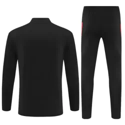 Portugal Sudadera De Entrenamiento Hombre Cremallera Cuarto 25/26 Negra