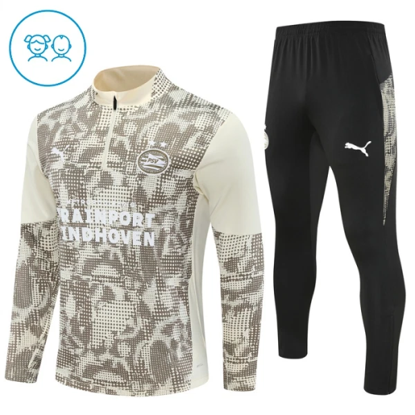 PSV Eindhoven Sudadera De Entrenamiento Niño Cremallera Cuarto 25/26 Gris PSV Eindhoven Sudadera De Entrenamiento Niño Cremallera Cuarto 25/26 Gris