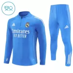 Real Madrid Sudadera De Entrenamiento Niño Cremallera Cuarto 25/26 Azul