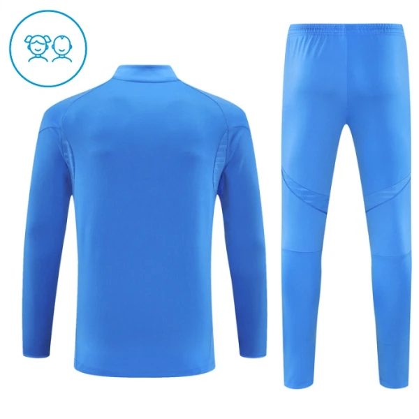 Real Madrid Sudadera De Entrenamiento Niño Cremallera Cuarto 25/26 Azul