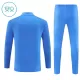 Real Madrid Sudadera De Entrenamiento Niño Cremallera Cuarto 25/26 Azul