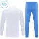 Real Madrid Sudadera De Entrenamiento Niño Cremallera Cuarto 25/26 Blanca