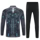 SSC Napoli Sudadera De Entrenamiento Hombre Cremallera Cuarto 25/26 Negra