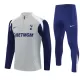 Tottenham Hotspur Sudadera De Entrenamiento Hombre Cremallera Cuarto 25/26 Gris