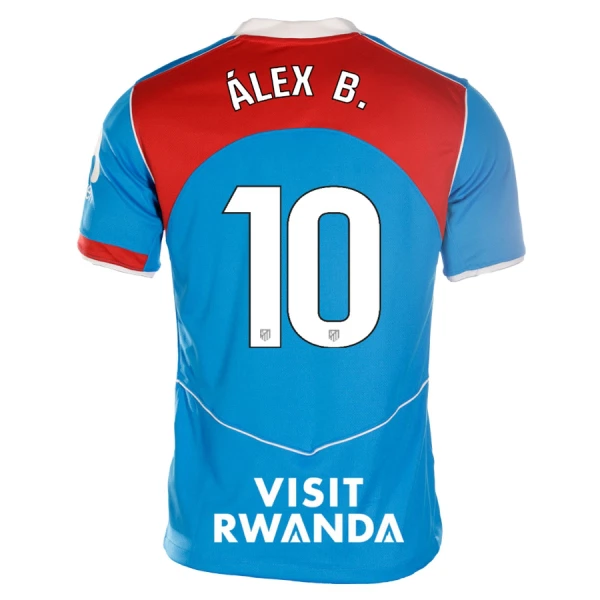 Camiseta Atlético Madrid Alex B. 10 Hombre Tercera 25/26
