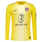 Camiseta Portero Atlético Madrid Hombre 25/26 Amarilla Manga Larga