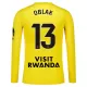 Camiseta Portero Atlético Madrid Oblak 13 Hombre 25/26 Amarilla Manga Larga