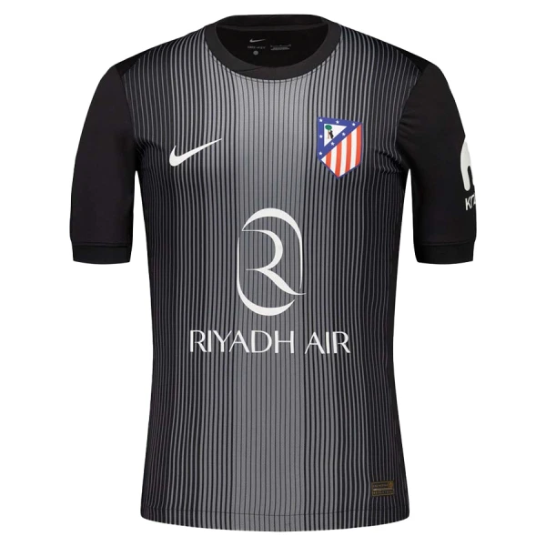 Camiseta Portero Atlético Madrid Oblak 13 Hombre 25/26 Negra