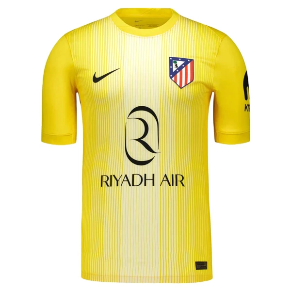 Conjunto Portero Atlético Madrid Niño 25/26 Amarilla