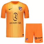 Conjunto Portero Atlético Madrid Niño 25/26 Naranja