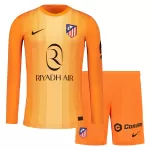 Conjunto Portero Atlético Madrid Niño 25/26 Naranja Manga Larga