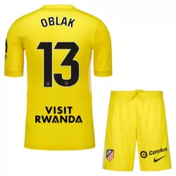 Conjunto Portero Atlético Madrid Oblak 13 Niño 25/26 Amarilla Conjunto Portero Atlético Madrid Oblak 13 Niño 25/26 Amarilla