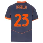 Camiseta Inter Milan Barella 23 Hombre Tercera 25/26