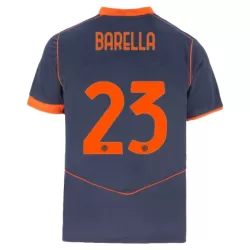 Camiseta Inter Milan Barella 23 Hombre Tercera 25/26