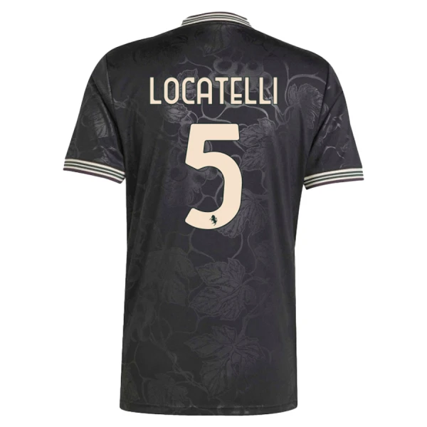 Camiseta Juventus Locatelli 5 Hombre Tercera 25/26 Camiseta Juventus Locatelli 5 Hombre Tercera 25/26