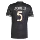 Camiseta Juventus Locatelli 5 Hombre Tercera 25/26 Camiseta Juventus Locatelli 5 Hombre Tercera 25/26