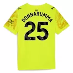 Camiseta Portero Manchester City Gianluigi Donnarumma 25 Hombre 25/26 Amarilla