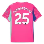 Camiseta Portero Manchester City Gianluigi Donnarumma 25 Hombre 25/26 Rosa