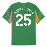 Camiseta Portero Manchester City Gianluigi Donnarumma 25 Hombre 25/26 Verde