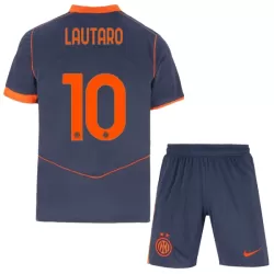 Conjunto Inter Milan Lautaro Martinez 10 Niño Tercera 25/26 Conjunto Inter Milan Lautaro Martinez 10 Niño Tercera 25/26