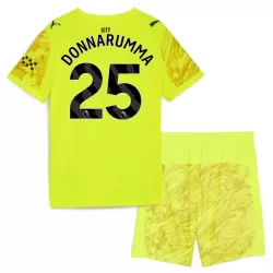 Conjunto Portero Manchester City Gianluigi Donnarumma 25 Niño 25/26 Amarilla Conjunto Portero Manchester City Gianluigi Donnarumma 25 Niño 25/26 Amarilla
