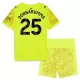 Conjunto Portero Manchester City Gianluigi Donnarumma 25 Niño 25/26 Amarilla