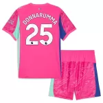 Conjunto Portero Manchester City Gianluigi Donnarumma 25 Niño 25/26 Rosa