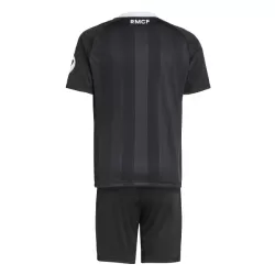 Conjunto Portero Real Madrid Niño 25/26 Negra