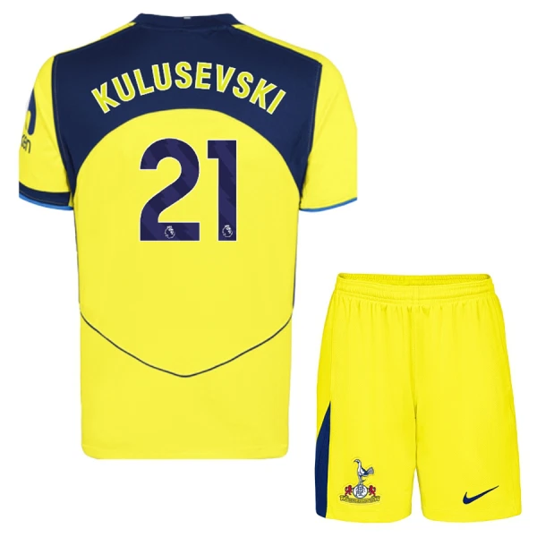 Conjunto Tottenham Hotspur Kulusevski 21 Niño Tercera 25/26 Conjunto Tottenham Hotspur Kulusevski 21 Niño Tercera 25/26