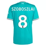 Camiseta Liverpool Dominik Szoboszlai 8 Hombre Tercera 25/26