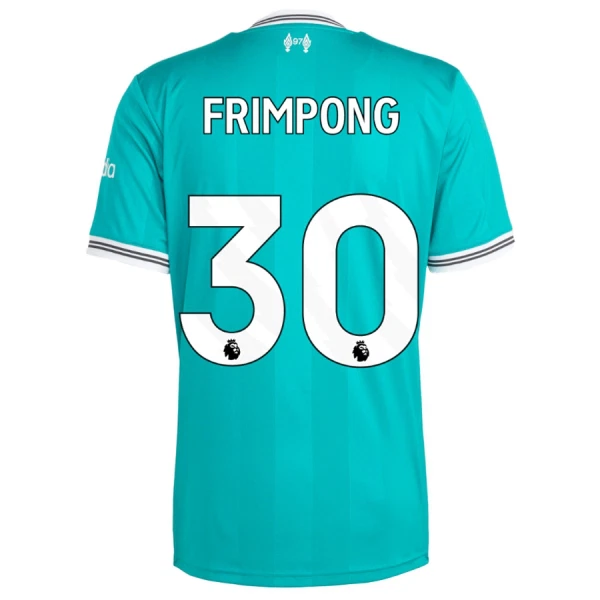 Camiseta Liverpool Jeremie Frimpong 30 Hombre Tercera 25/26 Camiseta Liverpool Jeremie Frimpong 30 Hombre Tercera 25/26