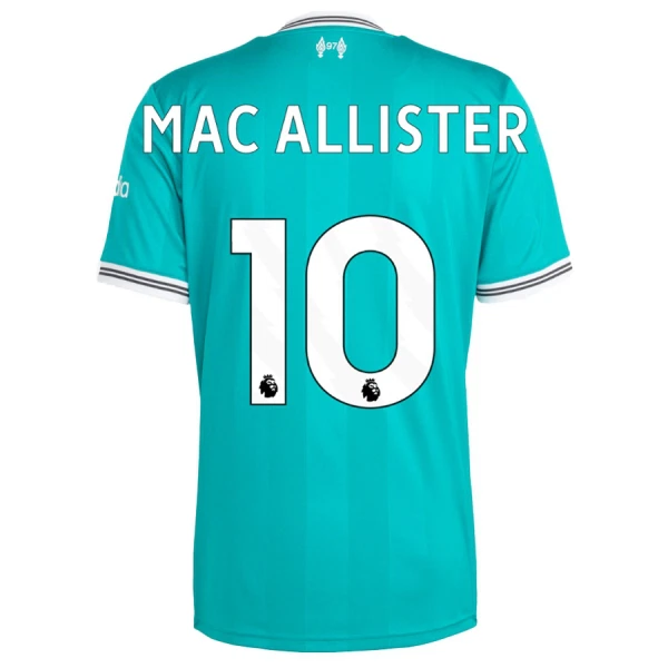Camiseta Liverpool Mac Allister 10 Hombre Tercera 25/26 Camiseta Liverpool Mac Allister 10 Hombre Tercera 25/26