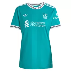 Camiseta Liverpool Mujer Tercera 25/26 Camiseta Liverpool Mujer Tercera 25/26
