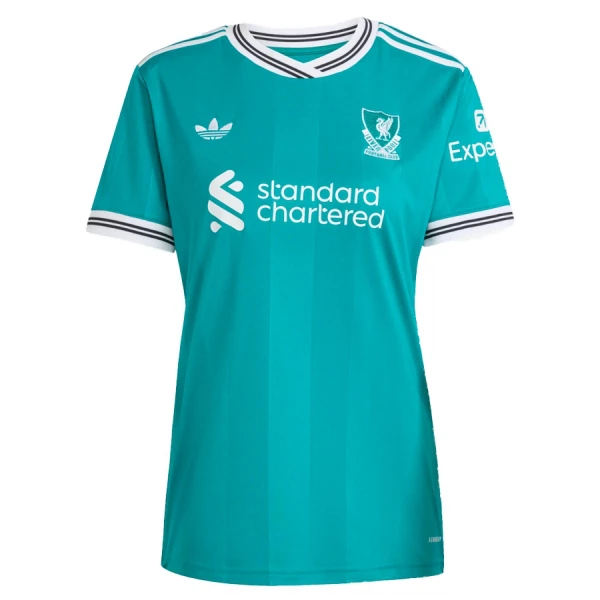 Camiseta Liverpool Mujer Tercera 25/26 Camiseta Liverpool Mujer Tercera 25/26