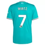 Camiseta Liverpool Wirtz 7 Hombre Tercera 25/26