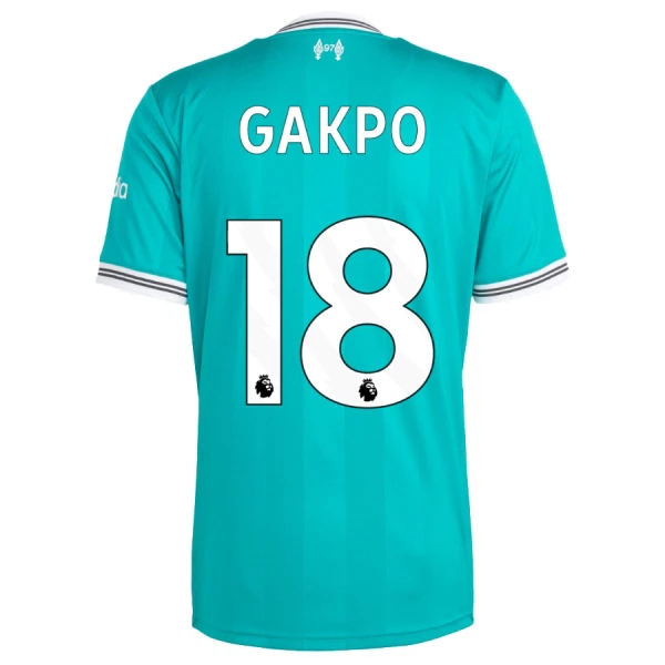 Conjunto Liverpool Gakpo 18 Niño Tercera 25/26