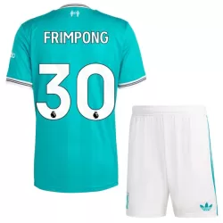 Conjunto Liverpool Jeremie Frimpong 30 Niño Tercera 25/26 Conjunto Liverpool Jeremie Frimpong 30 Niño Tercera 25/26