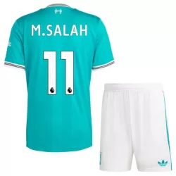 Conjunto Liverpool M.Salah 11 Niño Tercera 25/26 Conjunto Liverpool M.Salah 11 Niño Tercera 25/26