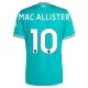 Conjunto Liverpool Mac Allister 10 Niño Tercera 25/26