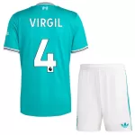 Conjunto Liverpool Virgil 4 Niño Tercera 25/26