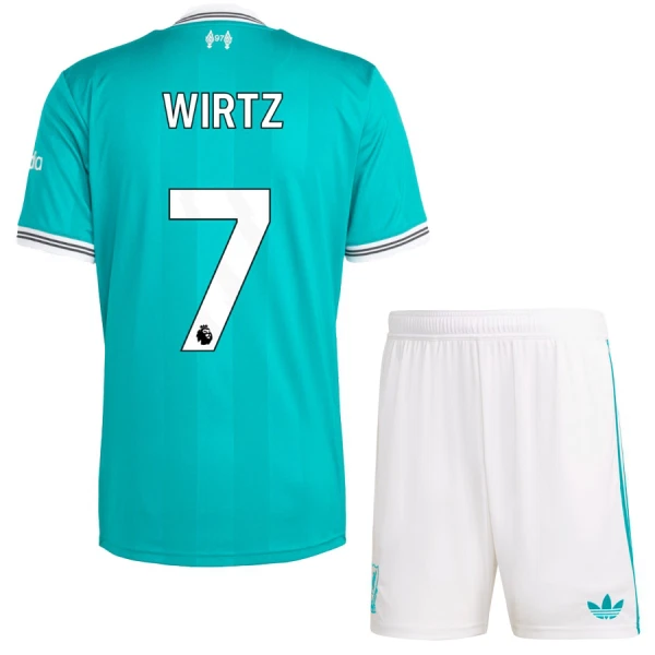 Conjunto Liverpool Wirtz 7 Niño Tercera 25/26