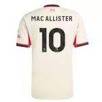 Camiseta Liverpool Mac Allister 10 Hombre Segunda 25/26