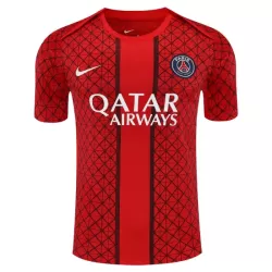 Camiseta Paris Saint-Germain Pre-Match Hombre 25/26 Roja Camiseta Paris Saint-Germain Pre-Match Hombre 25/26 Roja