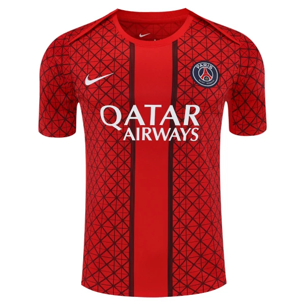 Camiseta Paris Saint-Germain Pre-Match Hombre 25/26 Roja