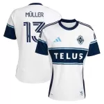 Camiseta Vancouver Whitecaps FC Müller 13 Hombre Primera 25/26