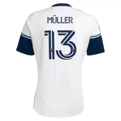 Camiseta Vancouver Whitecaps FC Müller 13 Hombre Primera 25/26